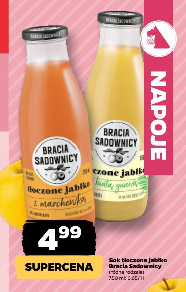sok tłoczony jabłko