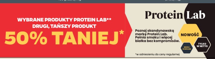 wybrane produkty Protein Lab
