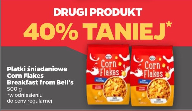 płatki śniadaniowe corn flakes