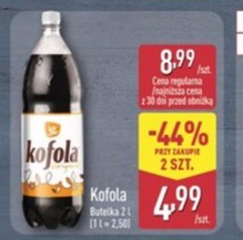 napój gazowany o smaku wiśniowym