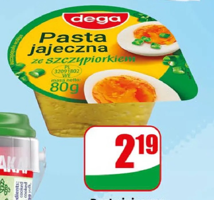pasta jajeczna ze szczypiorkiem