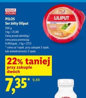 ser żółty liliput