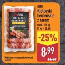 kiełbaski berneńskie z serem