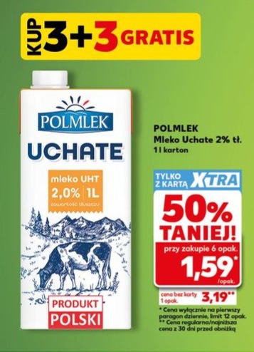 mleko UHT 2%