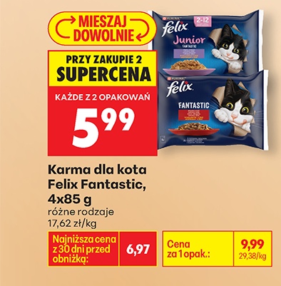 karma dla kota Fantastic różne rodzaje