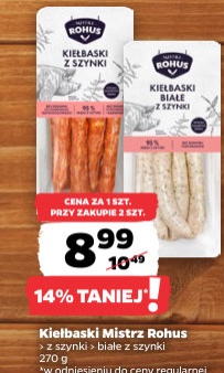 kiełbaski z szynki
