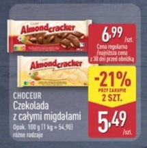 czekolada z całymi migdałami