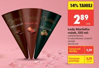 lody w rożku