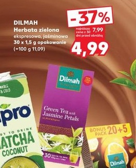 herbata zielona ekspresowa jaśminowa