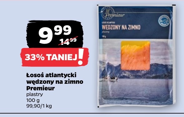 losos atlantycki wedzony na zimno
