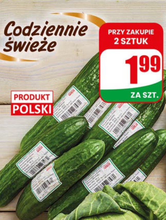 ogórek zielony polski