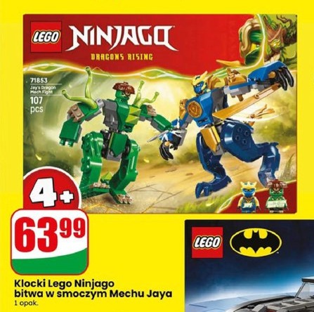 zestaw Ninjago bitwa w smoczym Mechu Jaya