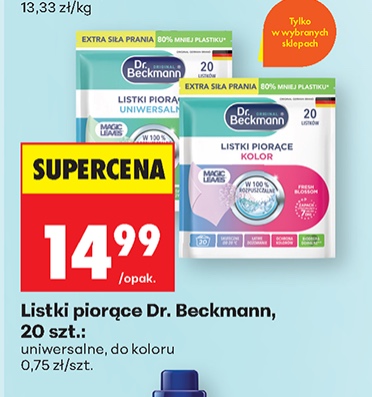 listki piorące