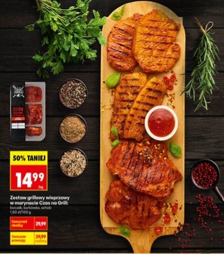 zestaw grillowy wieprzowy w marynacie Czas na Grill