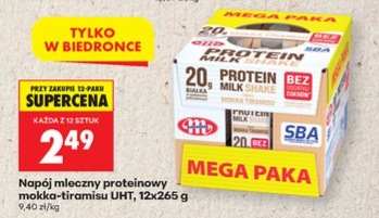 napój mleczny proteinowy mokka-tiramisu UHT