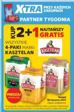 wszystkie 4-paki piwa