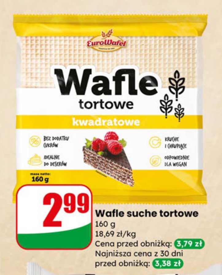 wafle suche tortowe