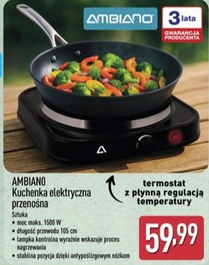 kuchenka elektryczna przenośna