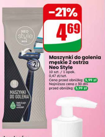 maszynki do golenia męskie 2 ostrza
