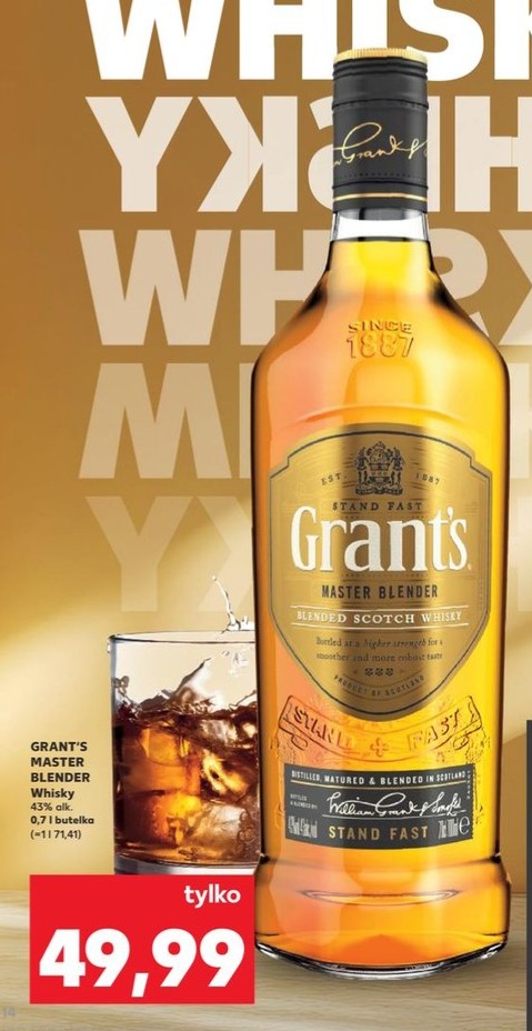 whisky blended scotch Master Blender 43%