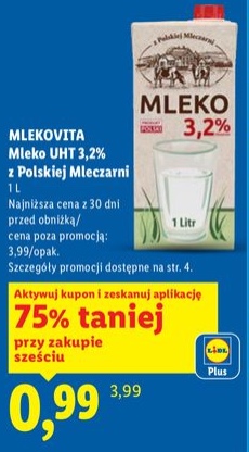 mleko UHT 3,2%