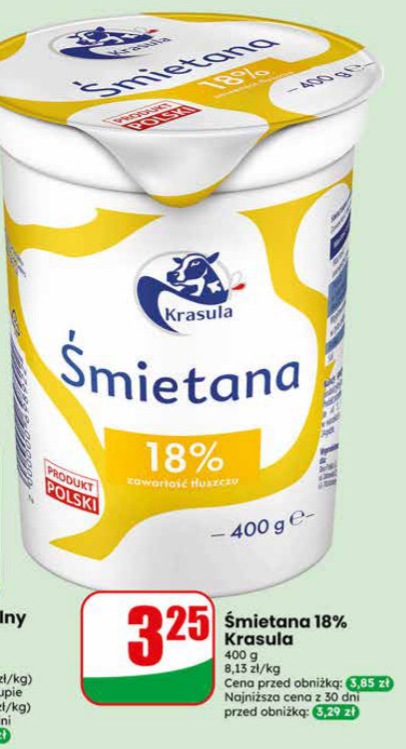 śmietana 18%