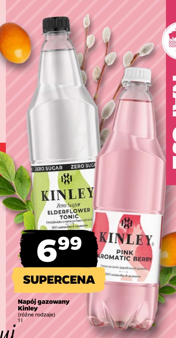 napój gazowany tonik elderflower