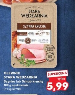 szynka krucha lub Schab kruchy