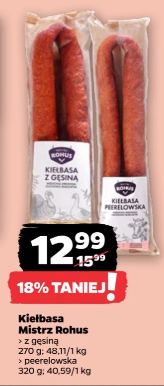 kiełbasa z gęsiną