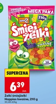 żelki śmiejożelki Happies kwaśne