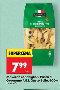 makaron conchiglioni