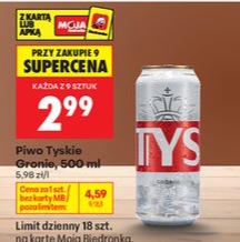 piwo jasne gronie