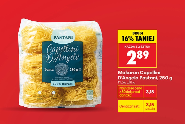 makaron capellini d'angelo
