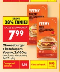 cheeseburger z ketchupem