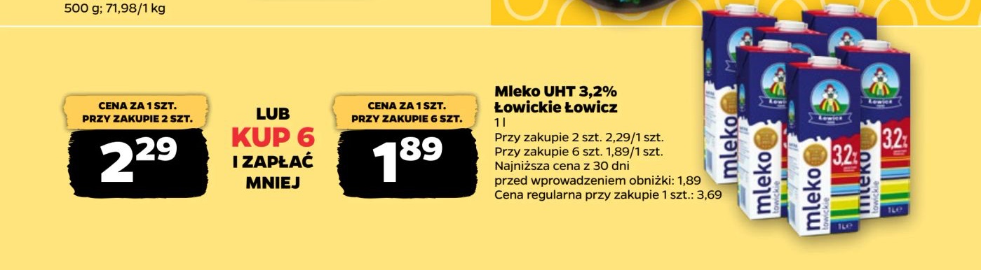 mleko UHT 3,2%