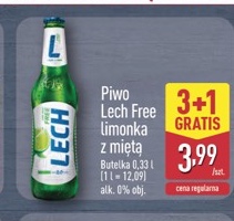 piwo bezalkoholowe limonka z miętą