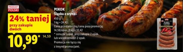 kiełbasa śląska z szynki