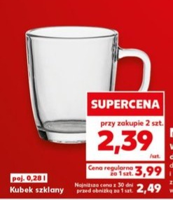 kubek szklany