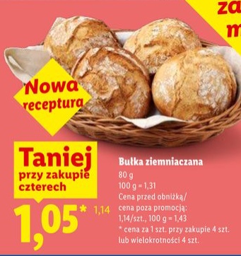 bułka ziemniaczana
