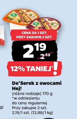 deserek z owocami