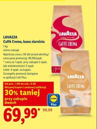 kawa ziarnista Caffè Crema