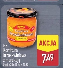 konfitura brzoskwiniowa z marakują