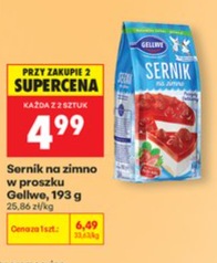 sernik na zimno w proszku