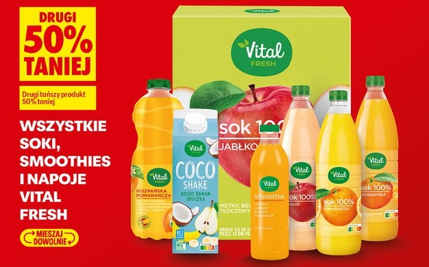 Wszystkie soki, smoothies i napoje
