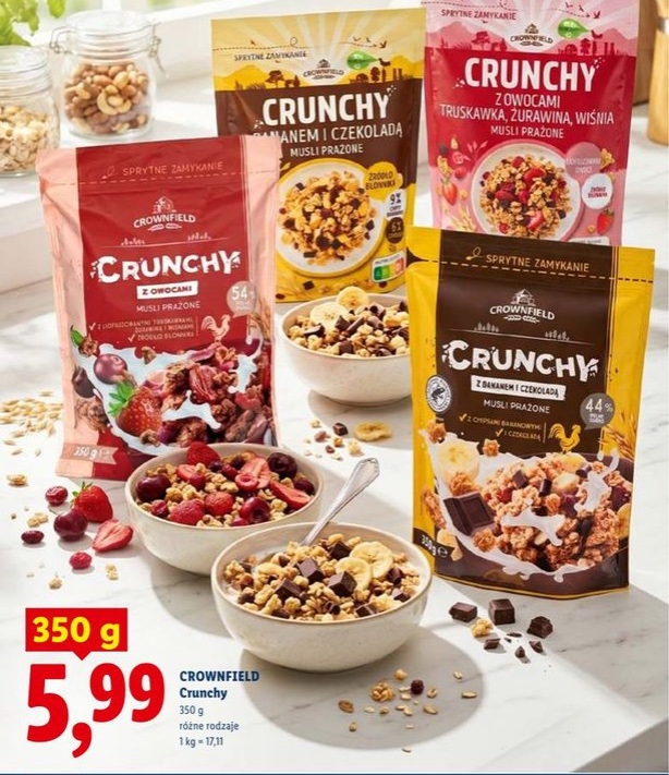 musli prażone Crunchy