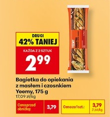 bagietka do opiekania z masłem i czosnkiem