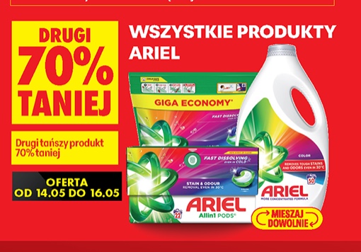wszystkie produkty do prania