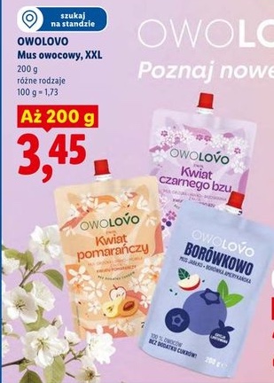 mus owocowy XXL