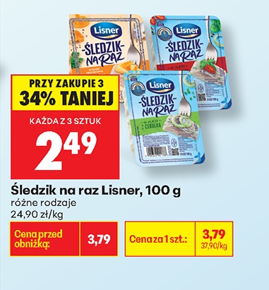 śledzik na raz