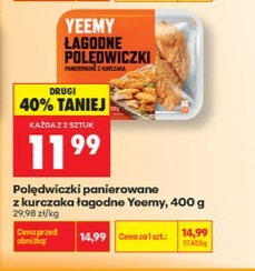 polędwiczki panierowane z kurczaka łagodne